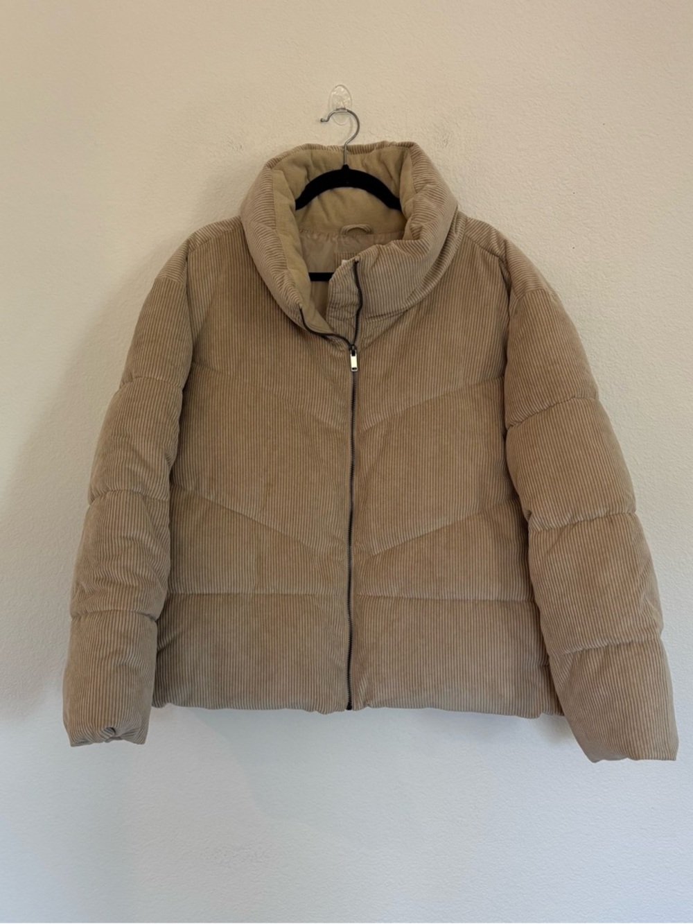 GAP Corduroy Short Puffer Jacket
